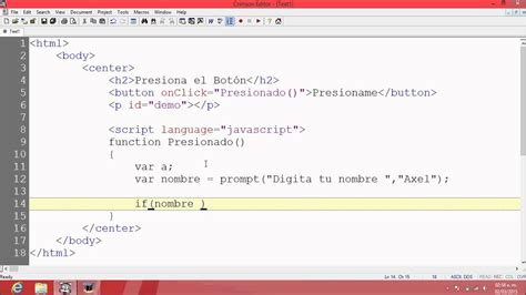 Prompt Box En JavaScript YouTube