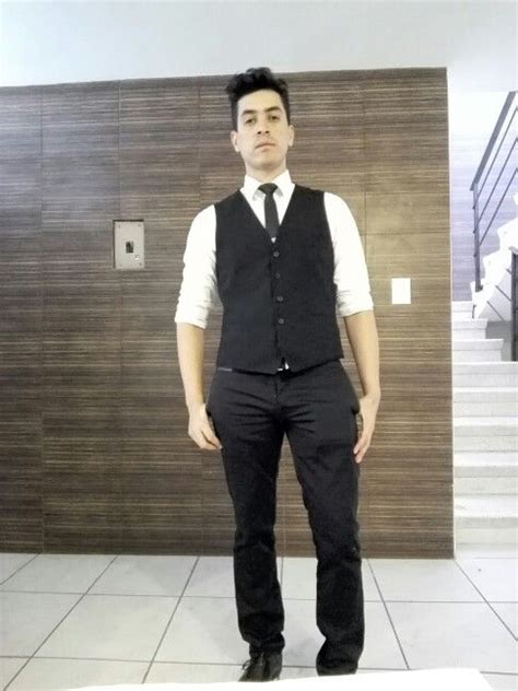 Moda Hombre Negro Y Blanco Black And White Fashion Style Man