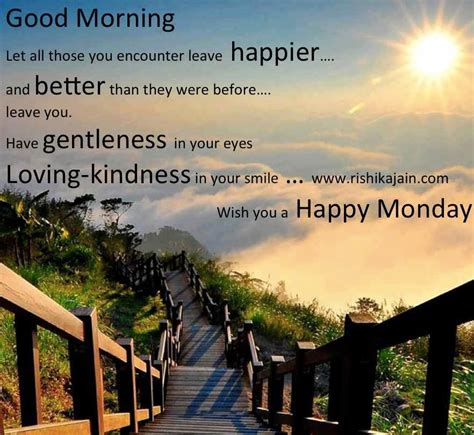 Good Morning Quotes - Wish you a Happy Monday