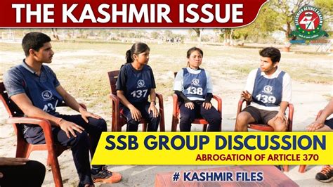 Kashmir Issue SSB Interview Group Discussion Important SSB GD Topic