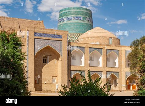 Muhammad Aminxon Madrassah Khiva Uzbekistan Stock Photo Alamy