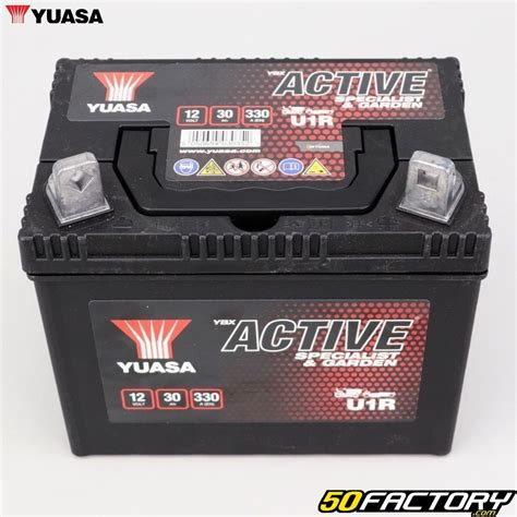 Batterie Yuasa 12V 28Ah Acide Sans Entretien Active Garden U1R