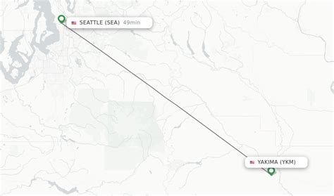 Direct Non Stop Flights From Yakima To Seattle Schedules