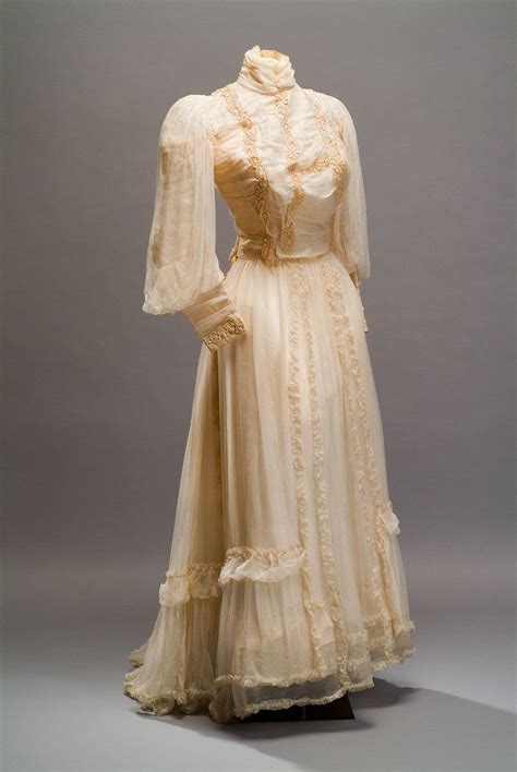 WikiVictorian On Twitter Afternoon Dress 1890s Museo De Historia