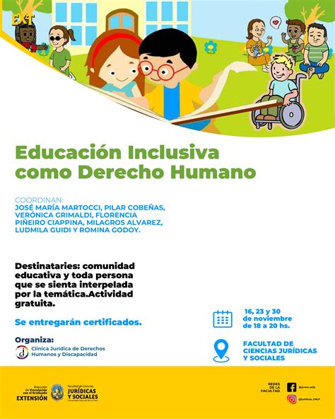 EducaciÓn Inclusiva Como Derecho Humano Facultad De Ciencias