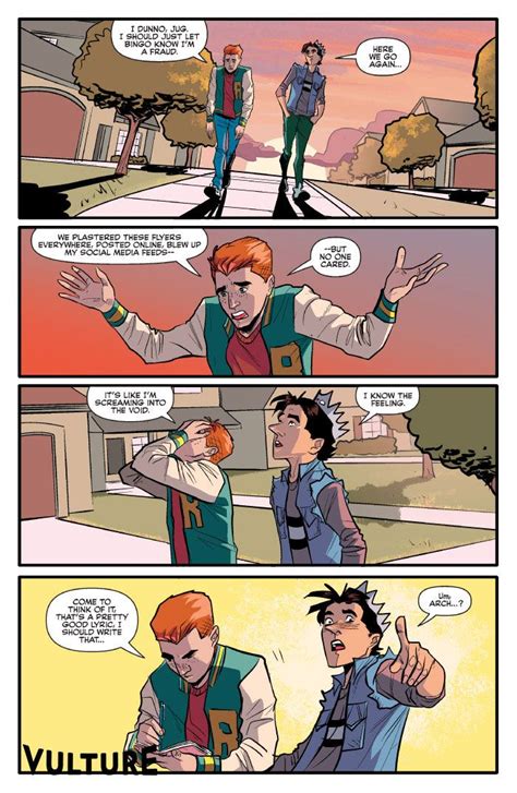 Archie And The Riverdale Gang Jam In The Archies Comic