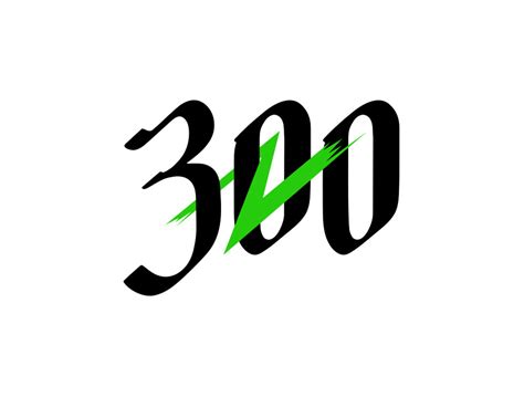 300 Logo On Behance