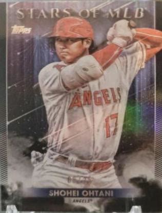 Shohei Ohtani Black Smlb Prices Topps Stars Of Mlb