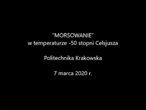 MORSOWANIE W Temperaturze 50 Stopni Celsjusza Yt YouTube