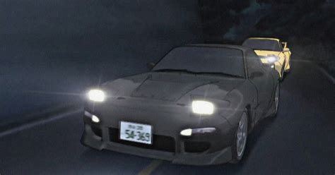 Mazda RX 7 FD3S Kyoko Iwase Initial D Initial D Car Japanese Cars