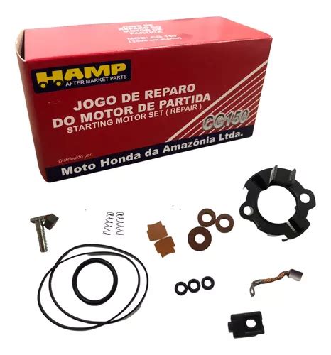 Escova Reparo Motor De Arranque Cg Titan Bros Hamp