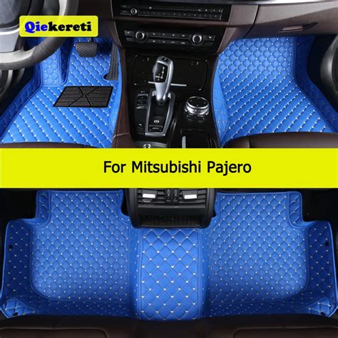 QIEKERETI Custom Car Floor Mats For Mitsubishi Pajero V73 V77 V93 V97