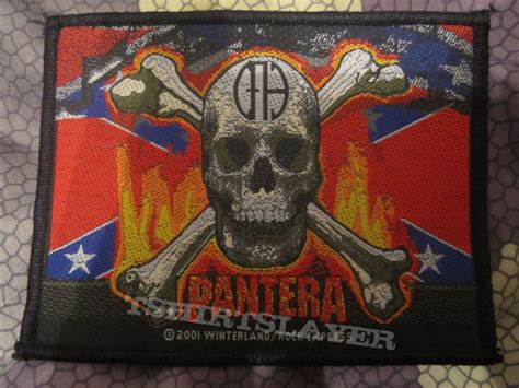 Pantera - CFH Confederate flag - Patch 2001 | TShirtSlayer TShirt and ...