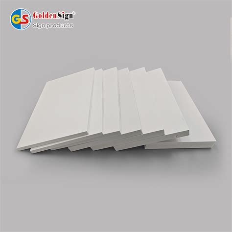 Goldensign Mm High Density Pvc Sheets Pvc Foam Boards China Moisture