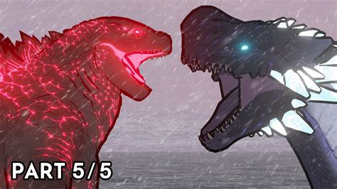 Godzilla Vs Shimo Animation Part 5 5 Godzilla X Kong The New