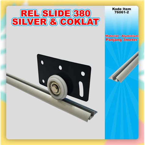 Jual Rel Sliding Pintu Lemari Geser Rel Timbul Pintu Lemari