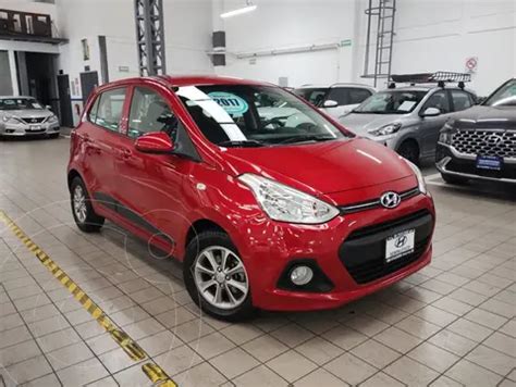 Hyundai Grand I10 GLS Aut Usado 2017 Color Rojo Precio 170 000