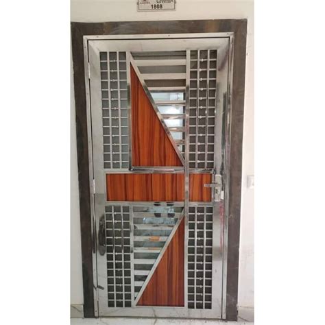 Modern Stainless Steel Single Door Gate For Home At Rs 1290 Sq Ft In