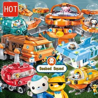 ENLIGHTEN Octonauts Octopus Playset Octopod Building Blocks Kids Sets Toys Compatible With Lego ...