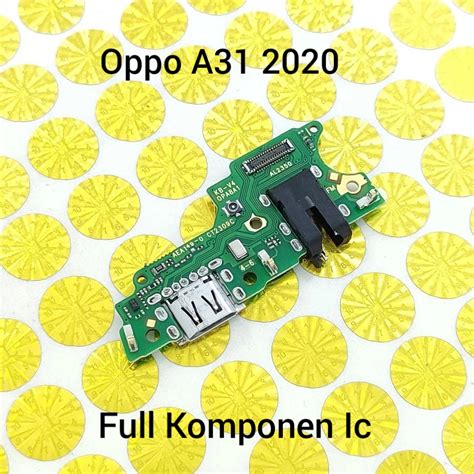 Jual Papan Cas Konektor Cas Mic Oppo A31 2020 Original Full Komponen Ic Board Charger Pcb Cas