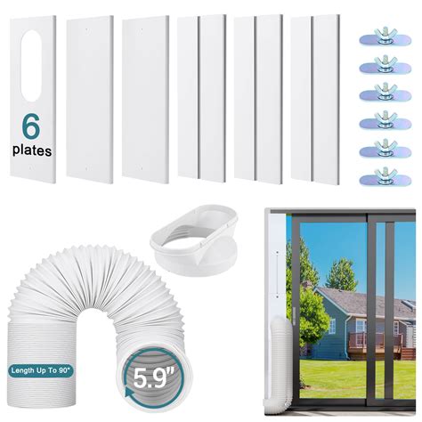 Snapklik Brosyda Portable Air Conditioner Window Vent Kit