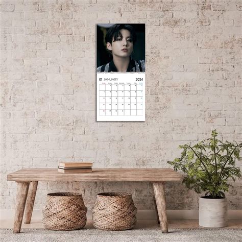 Jungkook Calendar Jungkook Celebrity Wall Calendar Wall