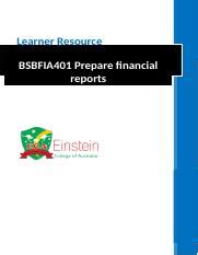 BSBFIA401 Learner Resource V3 110119 Docx Learner Resource