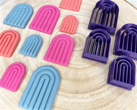 Rainbow Arch Clay Cutters Polymer Clay Shape Cutter Stamp Etsy