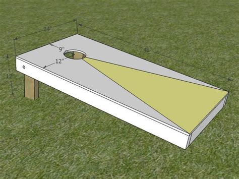 How To Build A Regulation Cornhole Set Cornhole Set Easy Woodworking