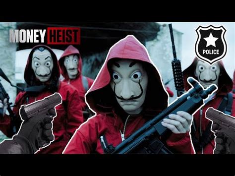 Money Heist Vs Police In Real Life Epic Parkour Pov Chase Youtube