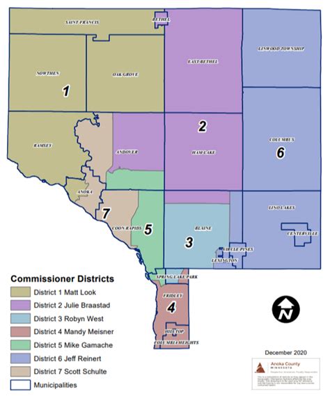 Anoka County Mn Map