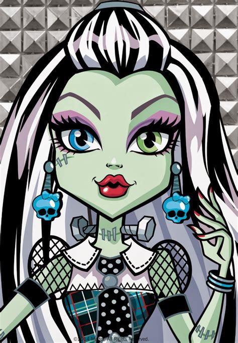 Frankie Face Monster High Art Monster High Characters Monster High Pictures