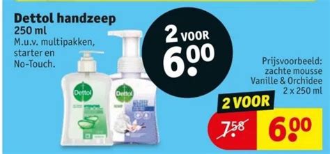 Dettol Handzeep Aanbieding Bij Kruidvat