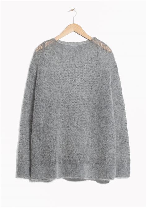 And Other Stories Fuzzy Mohair Blend Knit