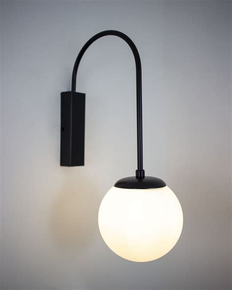 Lustre Arandela Bola Cm Globo Preto Iluminamundo