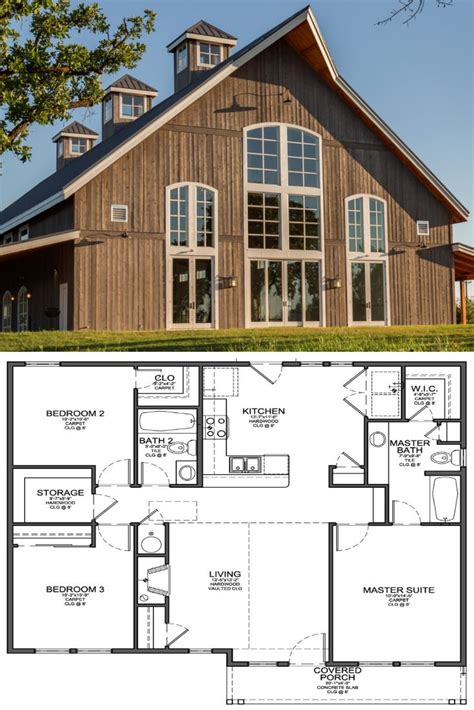 Top 5 Barn House Plans Very Often Barn House Has Amazing Exterior