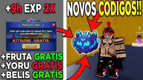 Saiu Todos Os Novos Kitsune Gratis Codigos No Blox Fruits