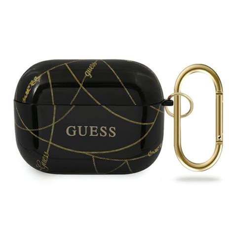 Original Case GUESS AirPods Pro Cover Gold Chain Collection