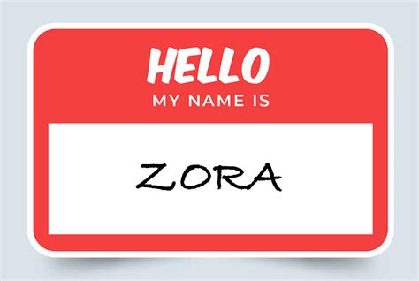 Zora Name Meaning: Origins and Significance