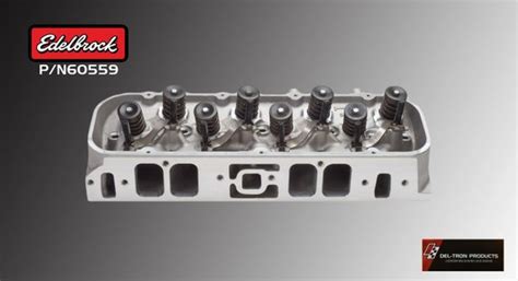 Edelbrock Bbc Performer Rpm Cylinder Heads 60559 Cylinder Head