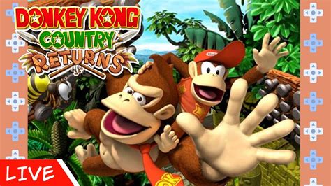 Live 113 Zerando Donkey Kong Country Returns Wii YouTube