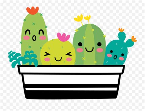 Cute Cactus Clipart