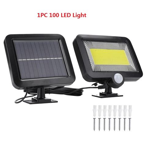 100 Led Solar Light Outdoor Solar Lamp Pir Motion Grandado