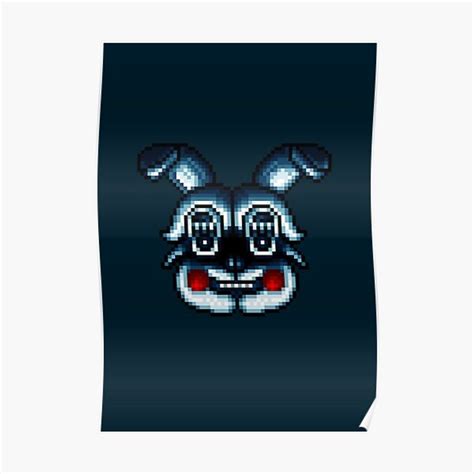 Fnaf Sister Location Pixel Art Premium Matte Vertical Poster Sold By Celinka Sku 41957205