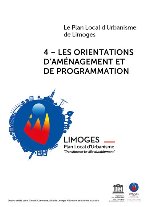 Calam O Plu Les Orientations D Am Nagement Et De Programmation