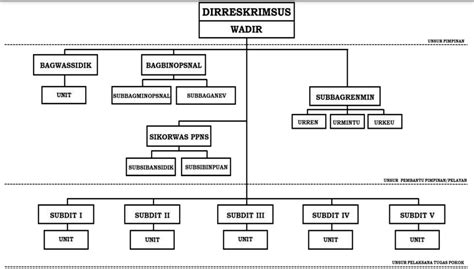 Struktur Organisasi Ditreskrimsus Polda Bali