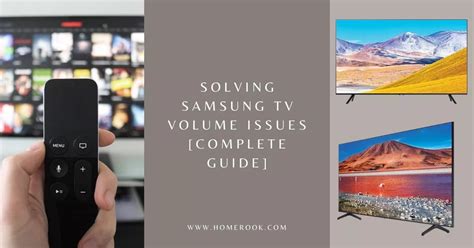 Solving Samsung TV Volume Issues [Complete Guide] - Home Rook