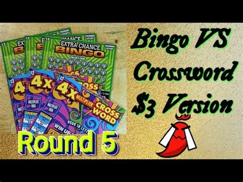 3 Bingo VS Crossword Round 5 Colorado Scratch Off Tickets YouTube