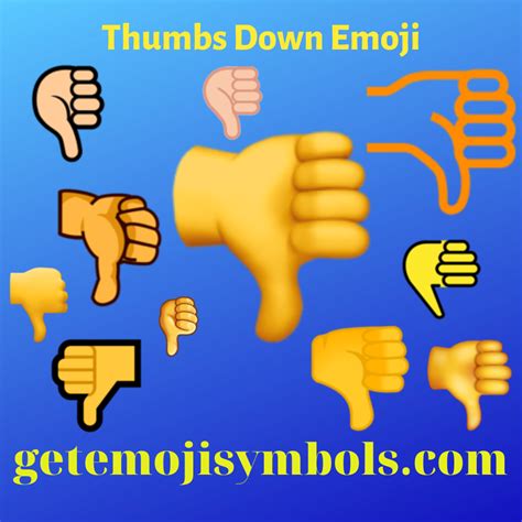 👎 Thumbs Down Emoji All Emoji Copy And Paste Symbols