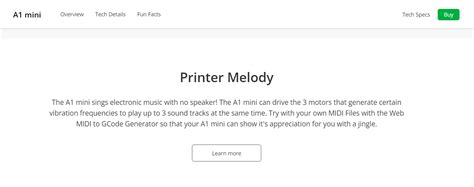 No One Has Talked About The Printer Melody In The A1 Mini Rbambulab